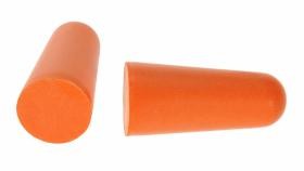 Poliuretán szivacs füldugó (200 db/csomag) - narancs